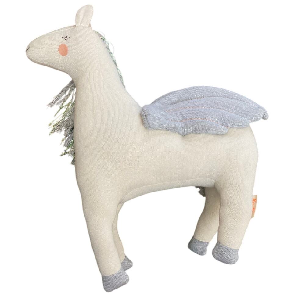 Meri Meri Pegasus Plush Toy 18" Organic Cotton Large 18" Mythical Unicorn